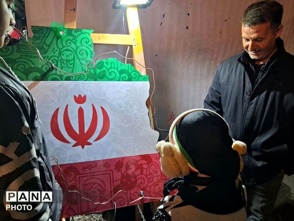 خدمات رسانی موکب های مردمی حسینه فضل نیشابور