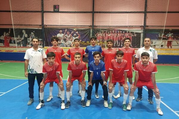 کسب عنوان سوم تیم زنجان در مسابقات فوتسال پسران قطب یک کشور