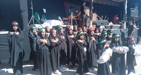 اجتماع بزرگ حسنیون در روستای کفکی