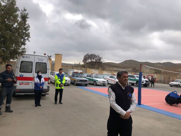 برگزاری مانور زلزله در شهرستان رازوجرگلان 