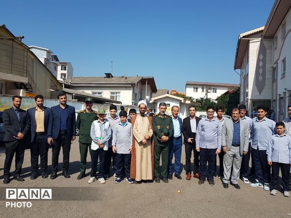 آغاز سال تحصیلی با طنین زنگ مهر در مدرسه شهید چمران رودسر