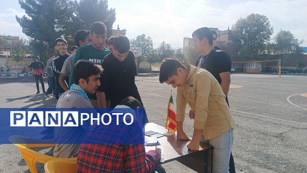 انتخابات شورای دانش‌آموزی در دبیرستان شاهد ابوذر غفاری