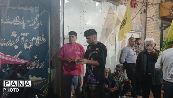 پنجاه و ششمین شب از فعالیت چایخانه فاطمه الزهرا در قاب پانا 