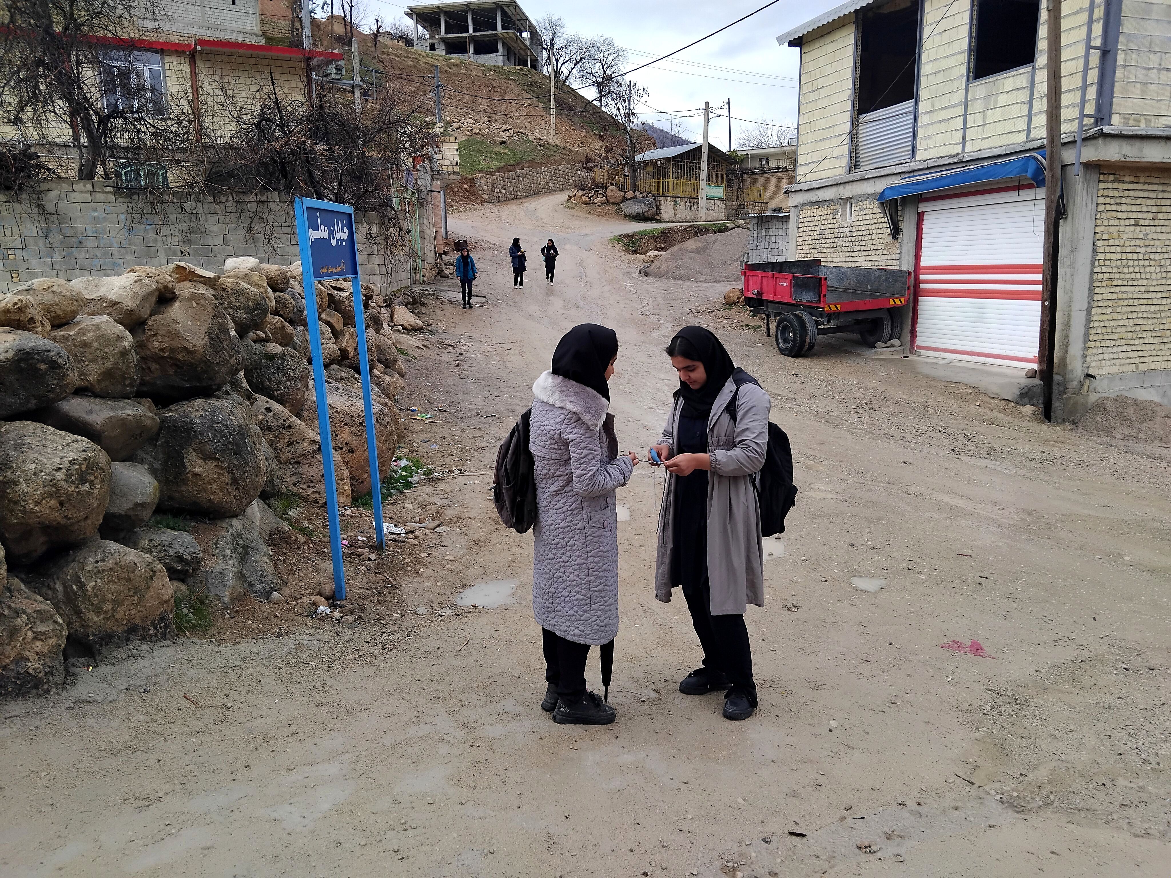 چشم‌انداز میانکوه در باران