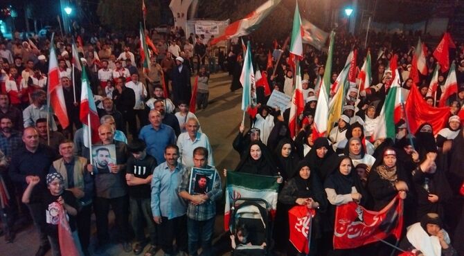 موج صد و هفتاد و سه تجمعات بیعت با رهبری در شب شهادت امام حسن عسگری(ع) و اربعین تدفین رهبر شهید ایران در نورآباد