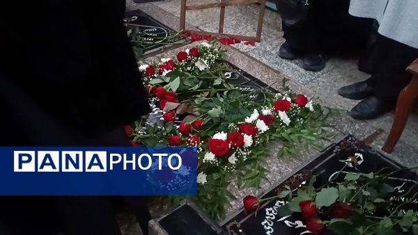 اولین سالگرد شهید محرم هادی میرآبادی بر سر مزارش برگزار شد  