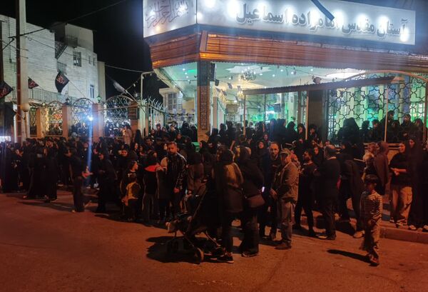 مراسم تاسوعا حسینی در شهرستان فیروزکوه