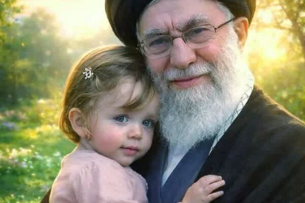 کودکی که همراه با پدربزرگ بهشتی شد