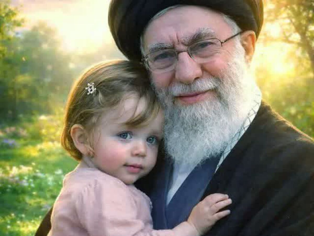 کودکی که همراه با پدربزرگ بهشتی شد