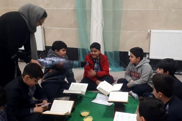 سه‌شنبه های مهدوی در دبستان ایمان ناحیه دو شهرری 