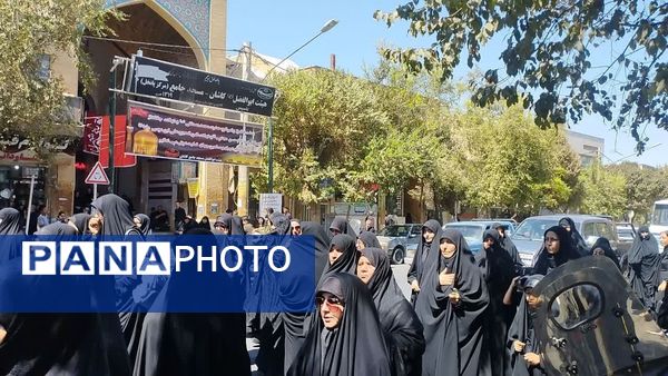 قافله عزای پیامبراکرم (ص) در کاشان