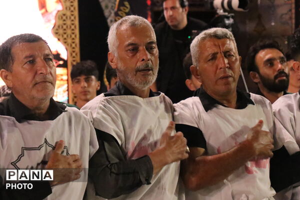 عزاداری گلستانی‌ها در حسینیه حرم مطهر رضوی 