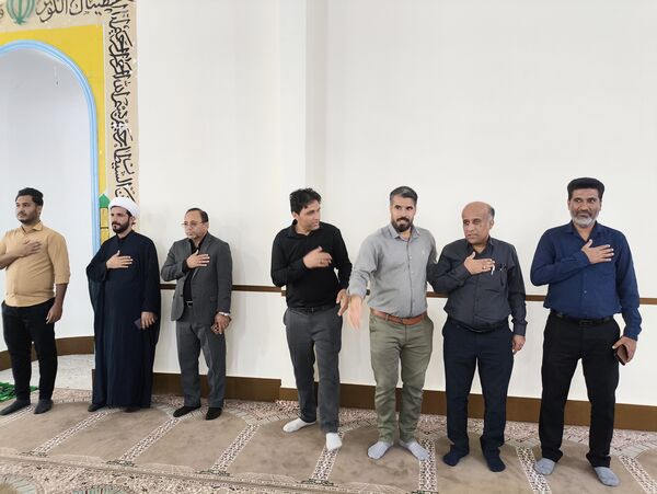 مراسم ایام فاطمیه دوم در مدارس سندرک