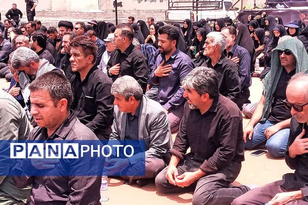 نماز ظهر عاشورا در شهرستان باشت