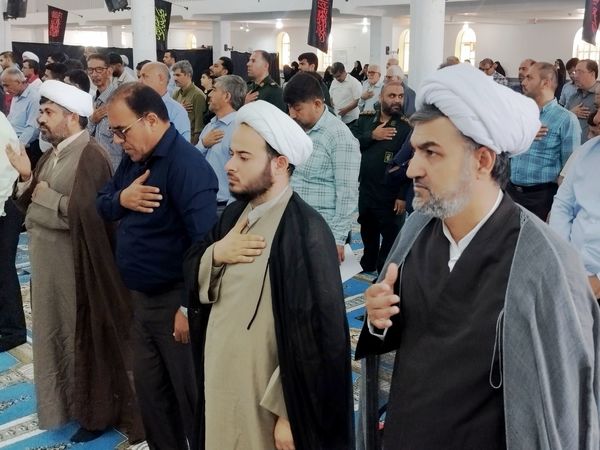 مراسم اولین سالگرد عروج شهدای خدمت