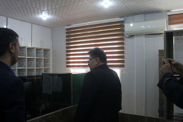 بازدید سرزده نوروزی مدیرکل آموزش و پرورش استان بوشهر از دوایر مختلف اداره‌کل