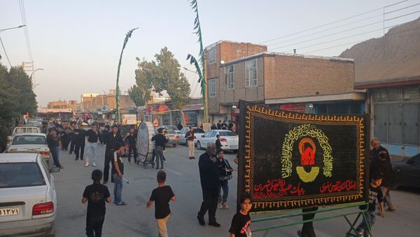 عشاق حسین در ماه محرم شهرستان بن 