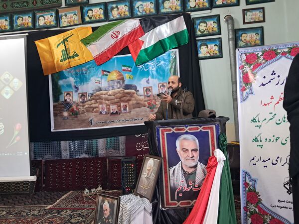 مراسم سالگرد شهادت سردار حاج قاسم سلیمانی در قائمشهر