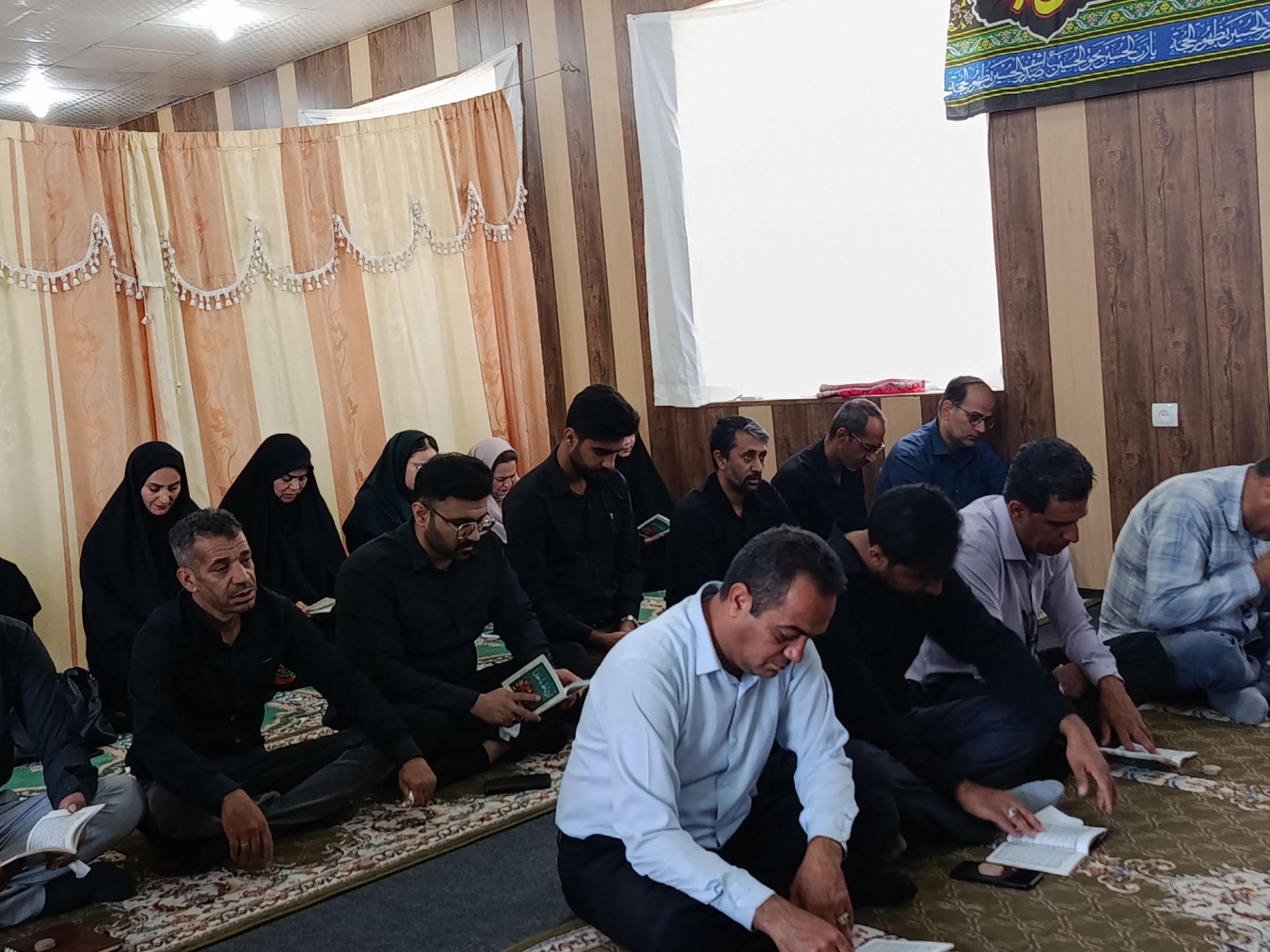 آیین سوگواری در آموزش و پرورش حاجی‌آباد