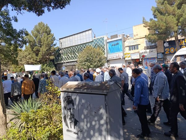 راهپیمایی بشارت نصر در نیشابور 