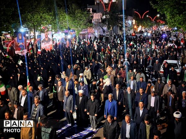 نماز استغاثه در قراره شبانه کاشمری ها