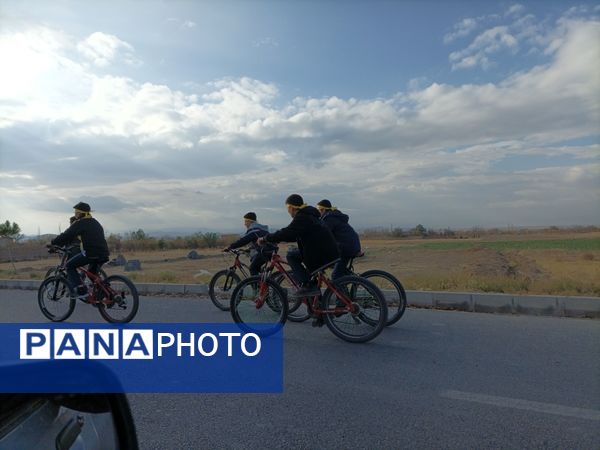برگزاری همایش دوچرخه‌سواری به‌مناسبت هفته بسیج