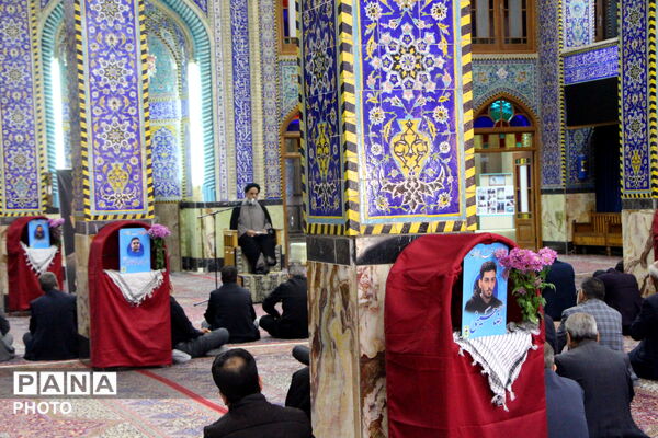 یادبود شهید امیرمحمد جعفریان در مسجد حظیره یزد