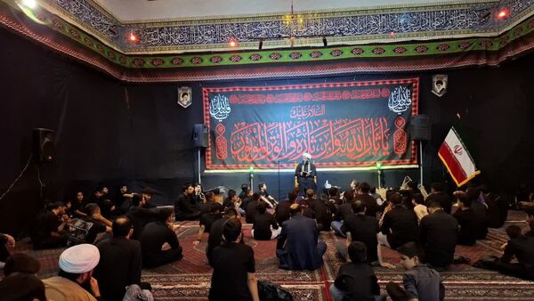 مراسم سوگواری شهادت فرزندان امام حسن مجتبی (ع)