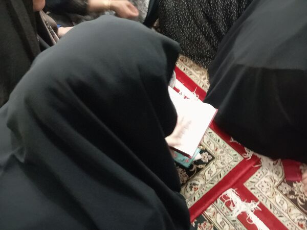 تلاوت دعای کمیل در شهرستان کاخک