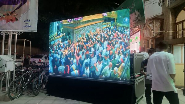 جشن میلاد امام رضا (ع) در مسجد الرضای نیشابور 