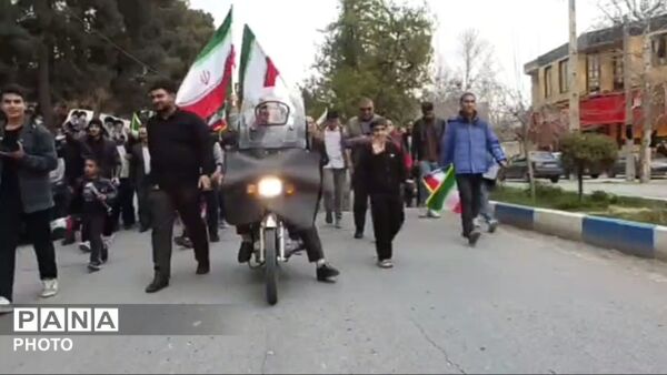 راهپیمایی روز جهانی قدس در کوهدشت لرستان