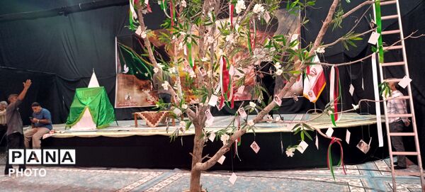 طنین نوای «یا علی‌اصغر (ع)» در مهدیه بندرعباس