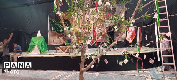طنین نوای «یا علی‌اصغر (ع)» در مهدیه بندرعباس
