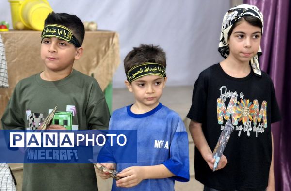گردهمایی کودکان عاشورایی در گلوگاه 