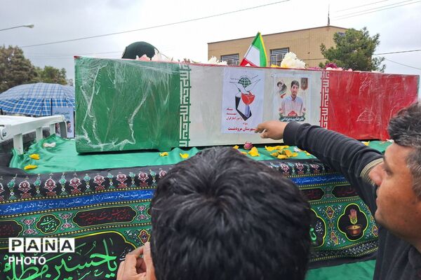 راهپیمایی روز قدس و تشییع شهید اقتدار در مرودشت