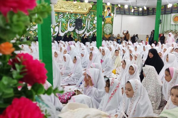 جشن تکلیف و افطار روزه‌اولی‌ها در شهرستان بیجار