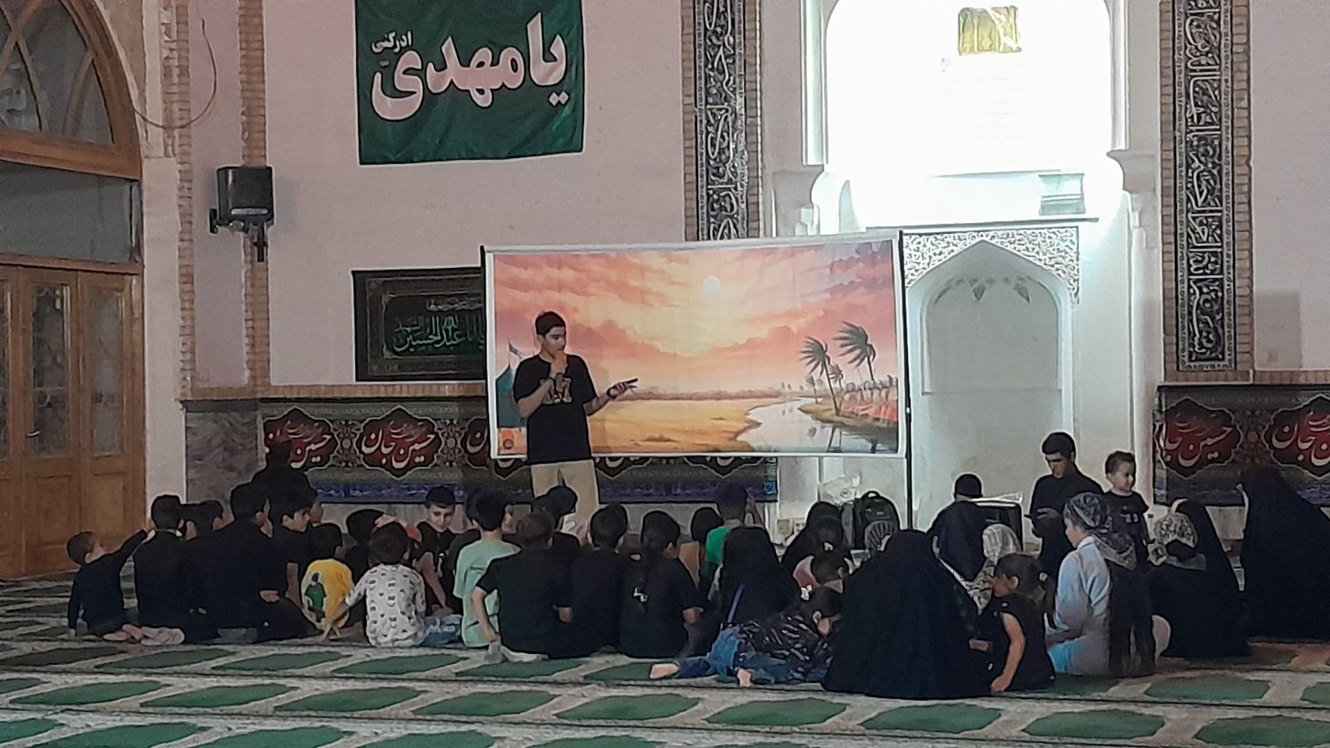 حسینیه کودک ویژه دهه نودی ها در مسجد جامع نیشابور 
