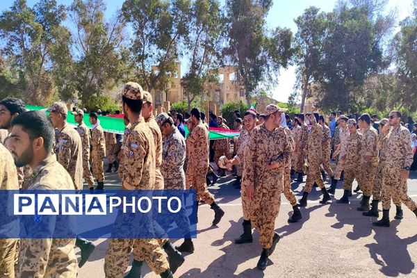 حضور  پرشور مردم بوموسی در راهپیمایی ۲۲بهمن 