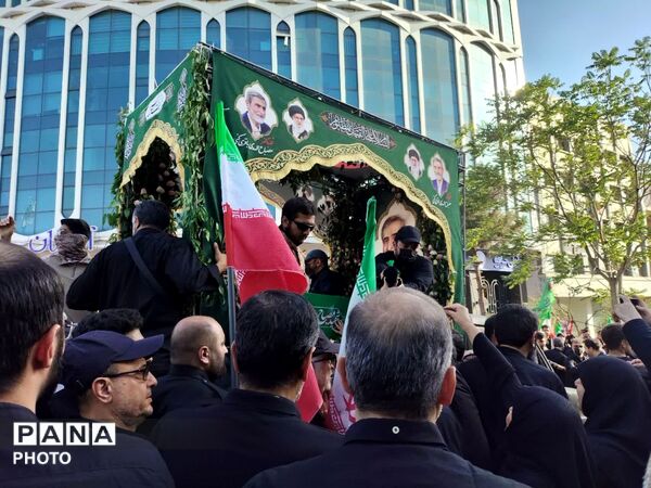 تشییع پیکر مطهر شهید دکتر مصباح الهدی باقری کنی