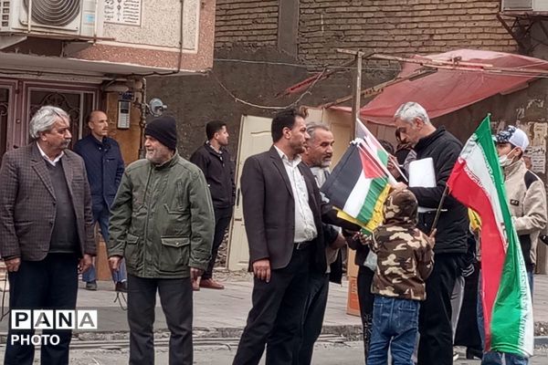 میعادگاه نماز جمعه روز قدس مردم نصیرشهر