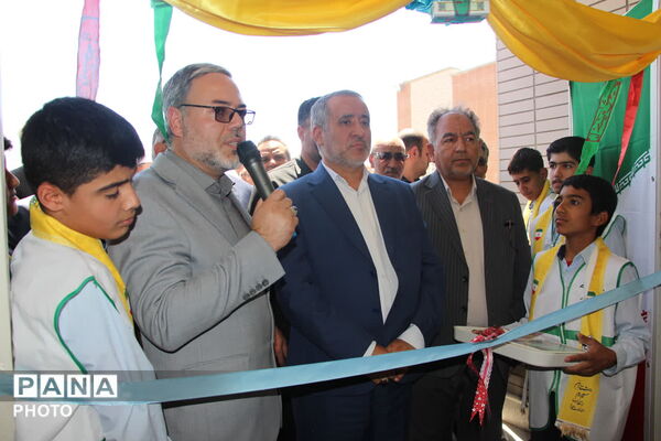 افتتاح مدرسه 6 کلاسه علوی حاجی آباد