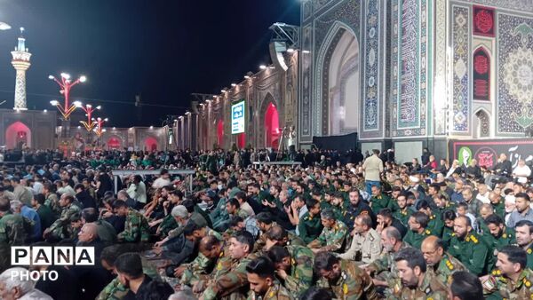 مراسم بزرگداشت قائد شهید امت اسلامی در حرم مطهر رضوی