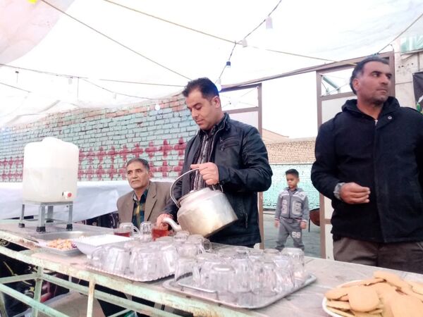 موکب مردمی شاهزاده علی اصغری فدافن میزبان عشاق مهدی موعود(عج)