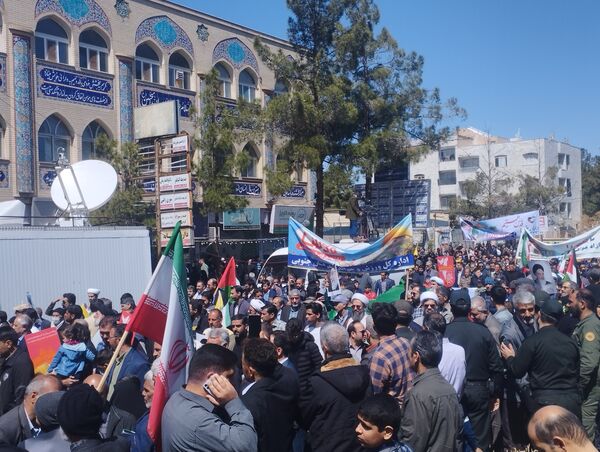 حضور پرشور مردم خراسان جنوبی در راهپیمایی روز قدس