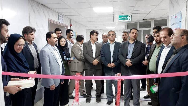 افتتاح چند پروژه‌ سلامت محور در بیمارستان شهدا لردگان 