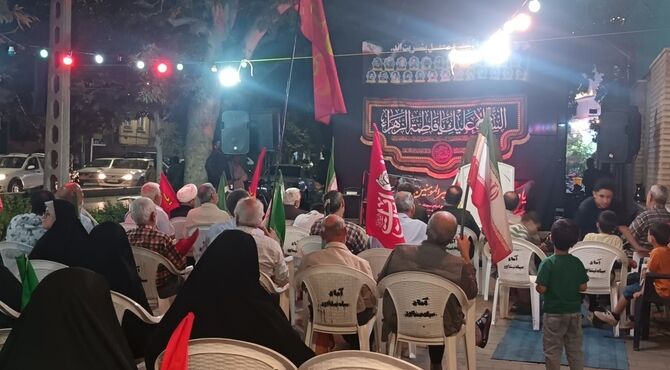 گرامیداشت هفته دفاع مقدس در میدان حافظ نیشابور