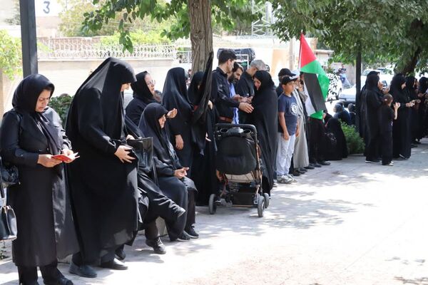 مراسم پیاده‌روی جاماندگان اربعین در محمدشهر کرج