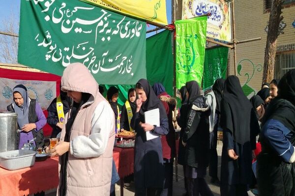  جشن نیمه شعبان در آموزشگاه شهید مجید دهنوی نیشابور 