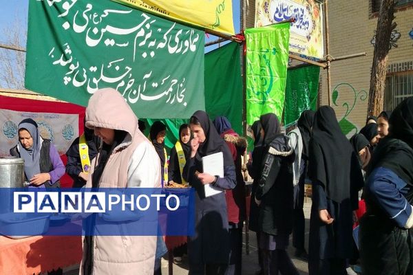  جشن نیمه شعبان در آموزشگاه شهید مجید دهنوی نیشابور 
