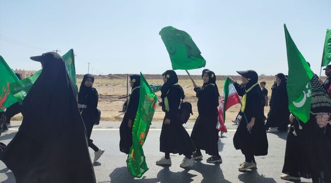 از میدان فراهان تا حرم امامزاده محمد عابد (ع)؛ گام‌های جامانده‌ای که بوی کربلا گرفت
